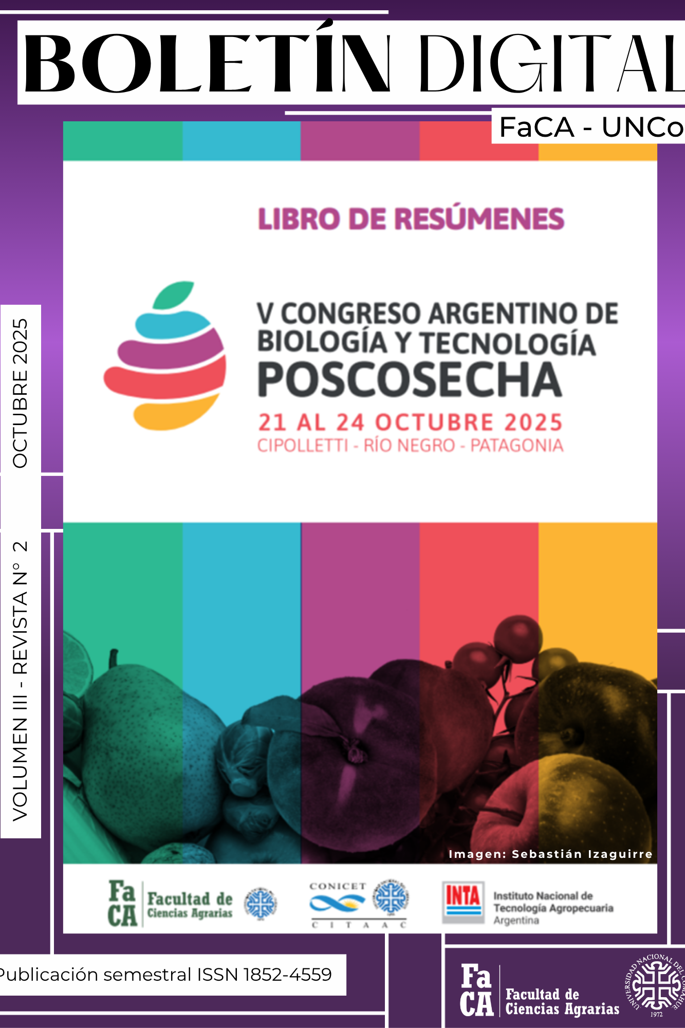 Actas del V Congreso Argentino de Biología y Tecnología Poscosecha